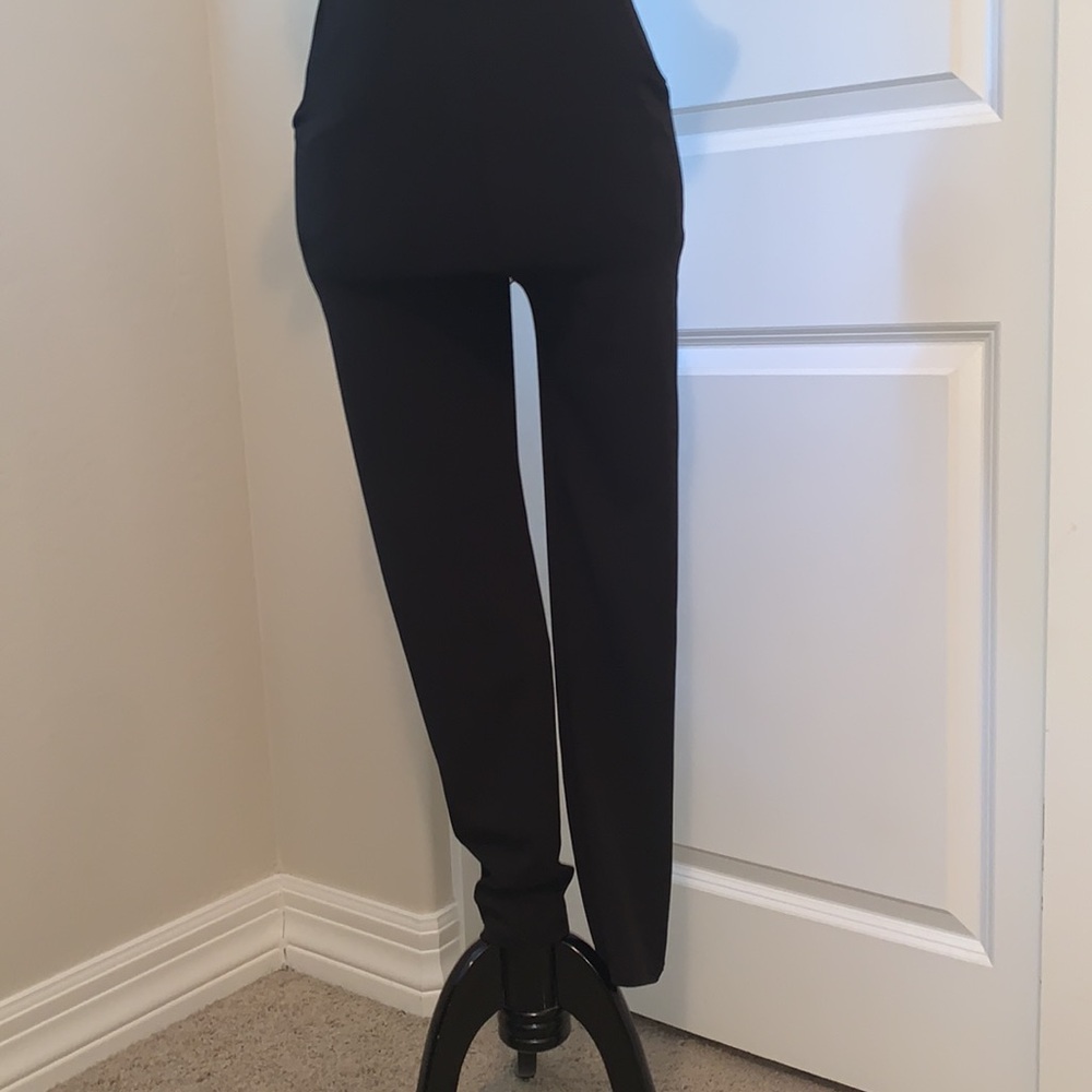 NEW LOOK PETITE BRAND NEW WITH TAGS SIZE 0 GORGEOUS JET BLACK JUMPSUIT - Picture 3 of 13